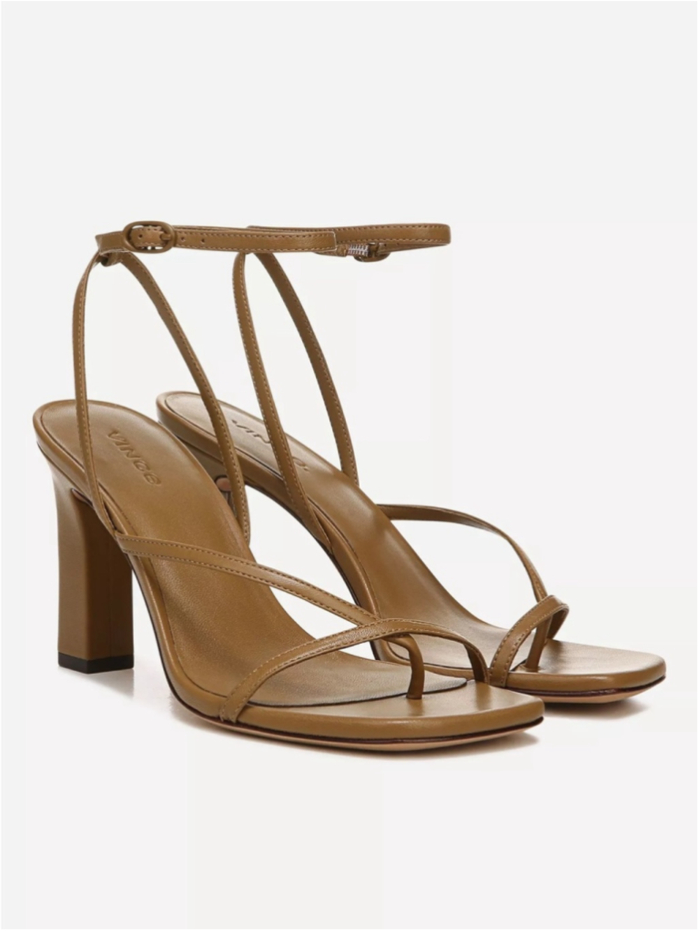 Vince Qiana Heeled Sandal in tan size 8.5